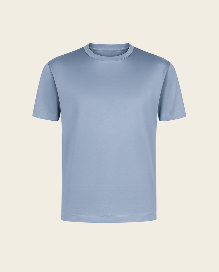 LUXE T-SHIRT - BABY BLUE