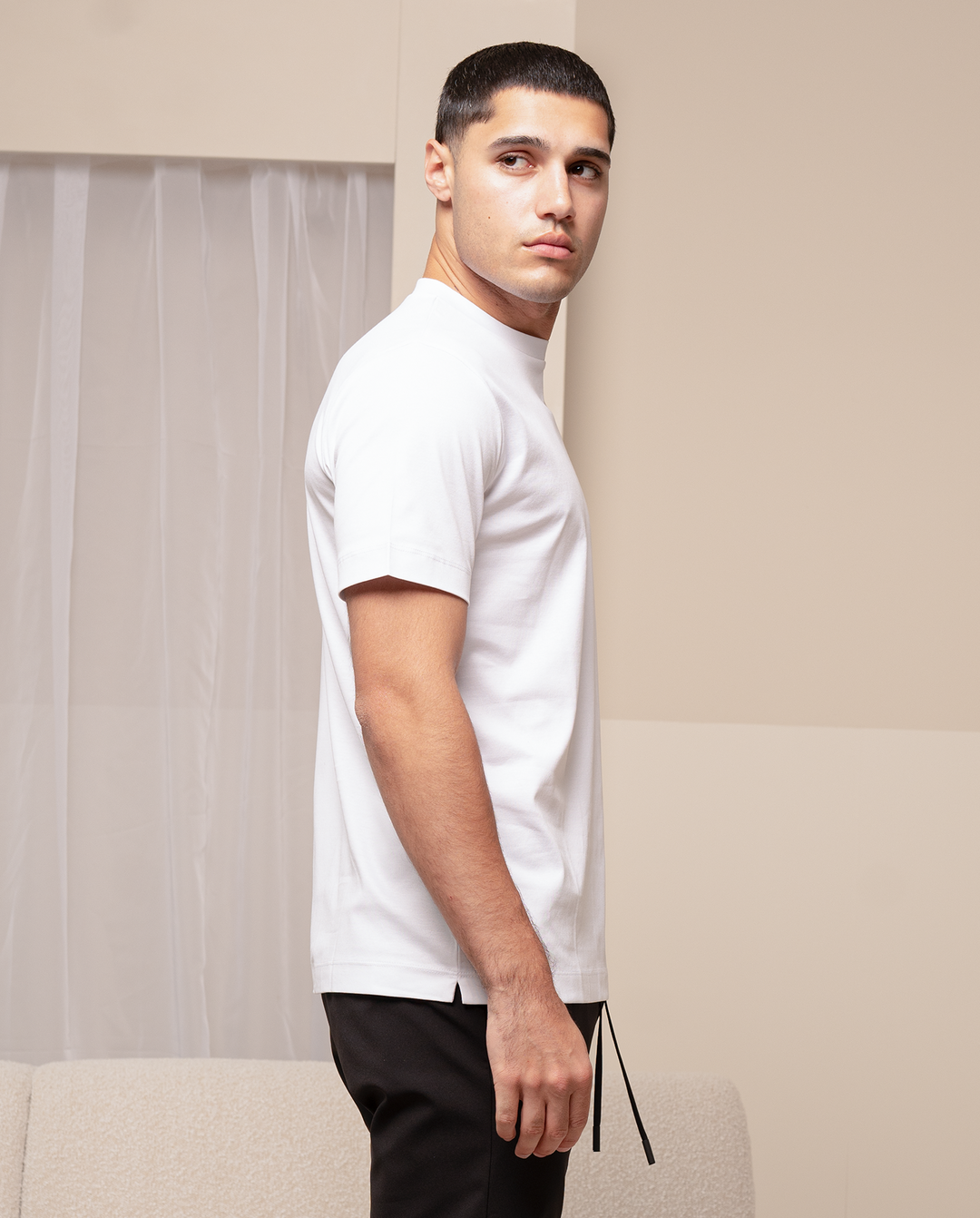 LUXE T-SHIRT - WHITE